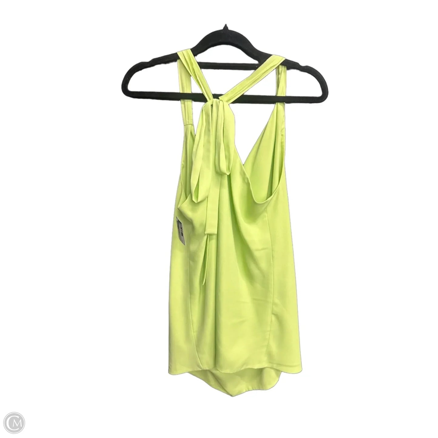 Top Sleeveless By Clothes Mentor In Green, Size: L