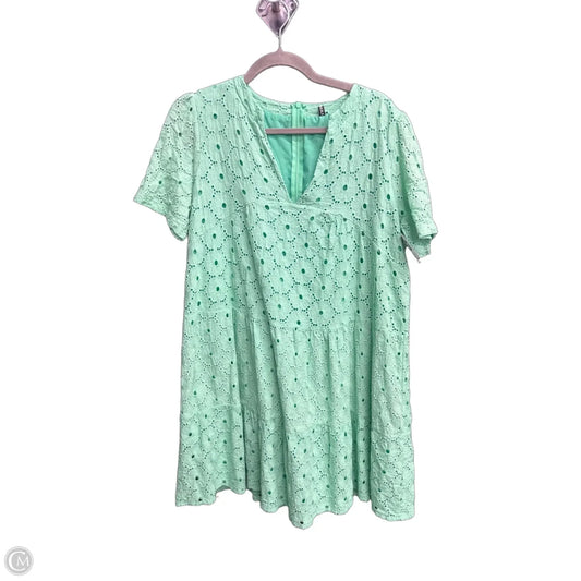 Dress Casual Short By Clothes Mentor In Green, Size: Xl