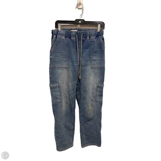 Pants Cargo & Utility By Maurices In Blue Denim, Size: 4