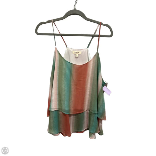 Top Sleeveless By Clothes Mentor In Multi-colored, Size: Xl
