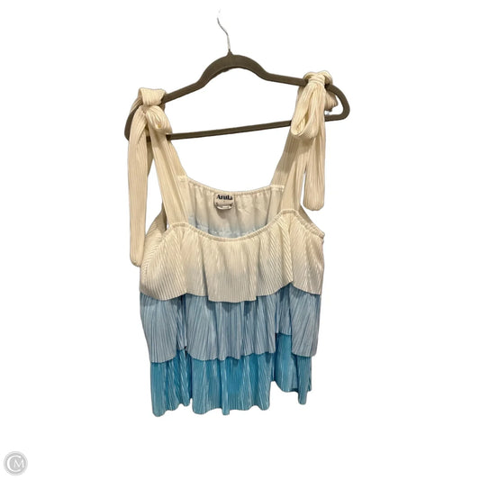 Top Sleeveless By Arula In Multi-colored, Size: L