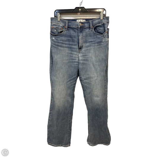 Jeans Straight By Daze In Blue Denim, Size: 10