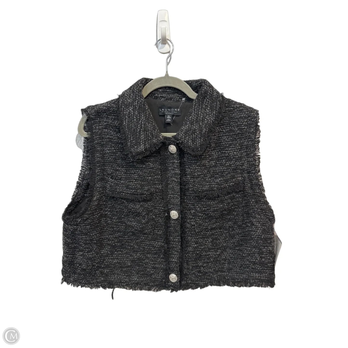 Top Sleeveless By Laundry In Black, Size: Xl