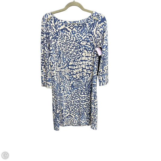 Dress Designer By Lilly Pulitzer In Geometric Pattern, Size: S
