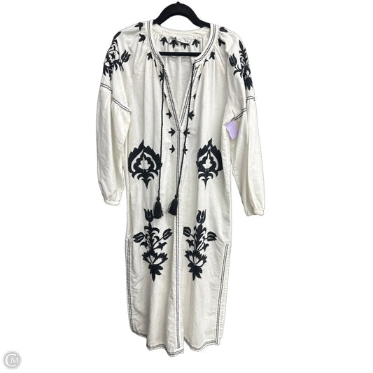 Dress Casual Maxi By Zara In Black & White, Size: M