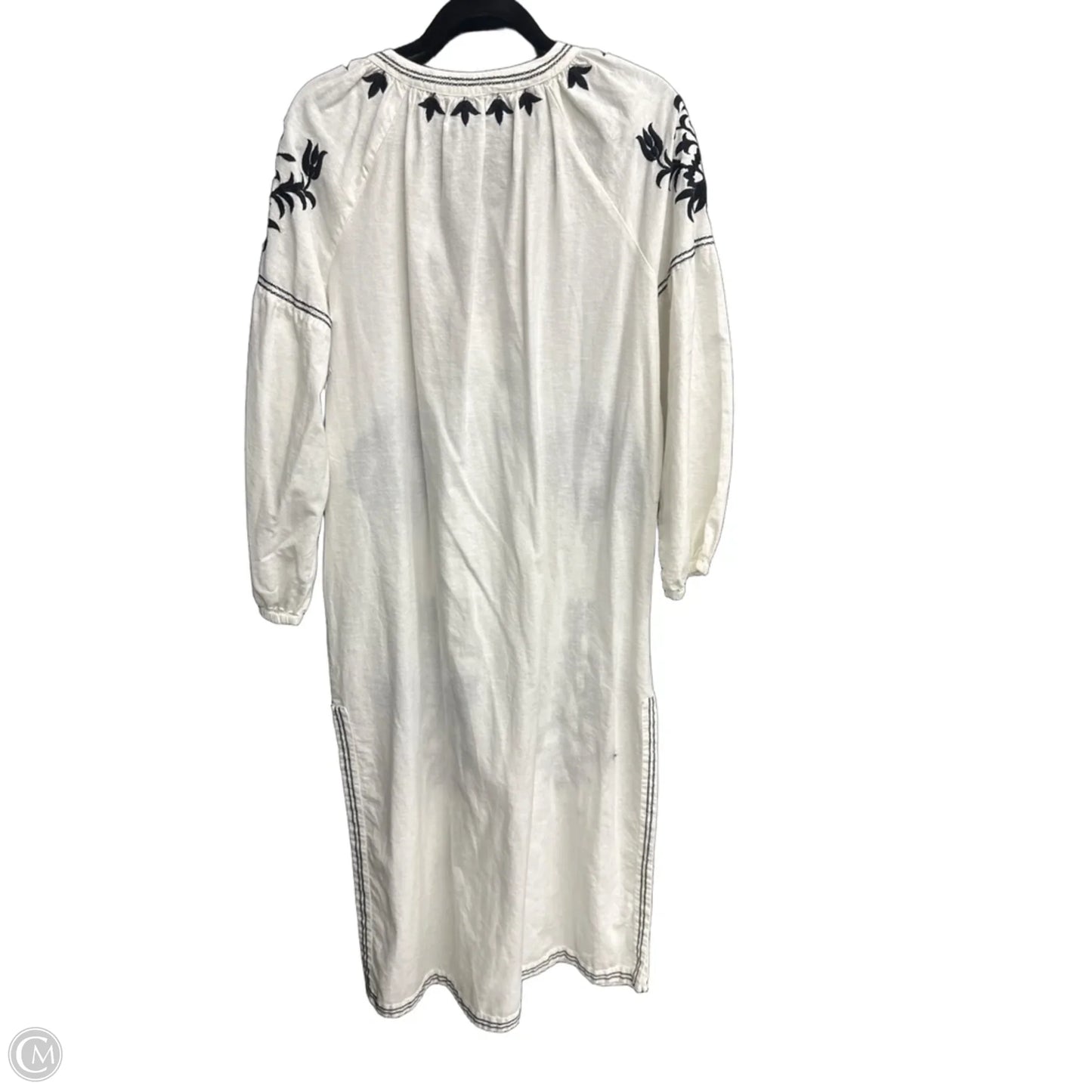 Dress Casual Maxi By Zara In Black & White, Size: M