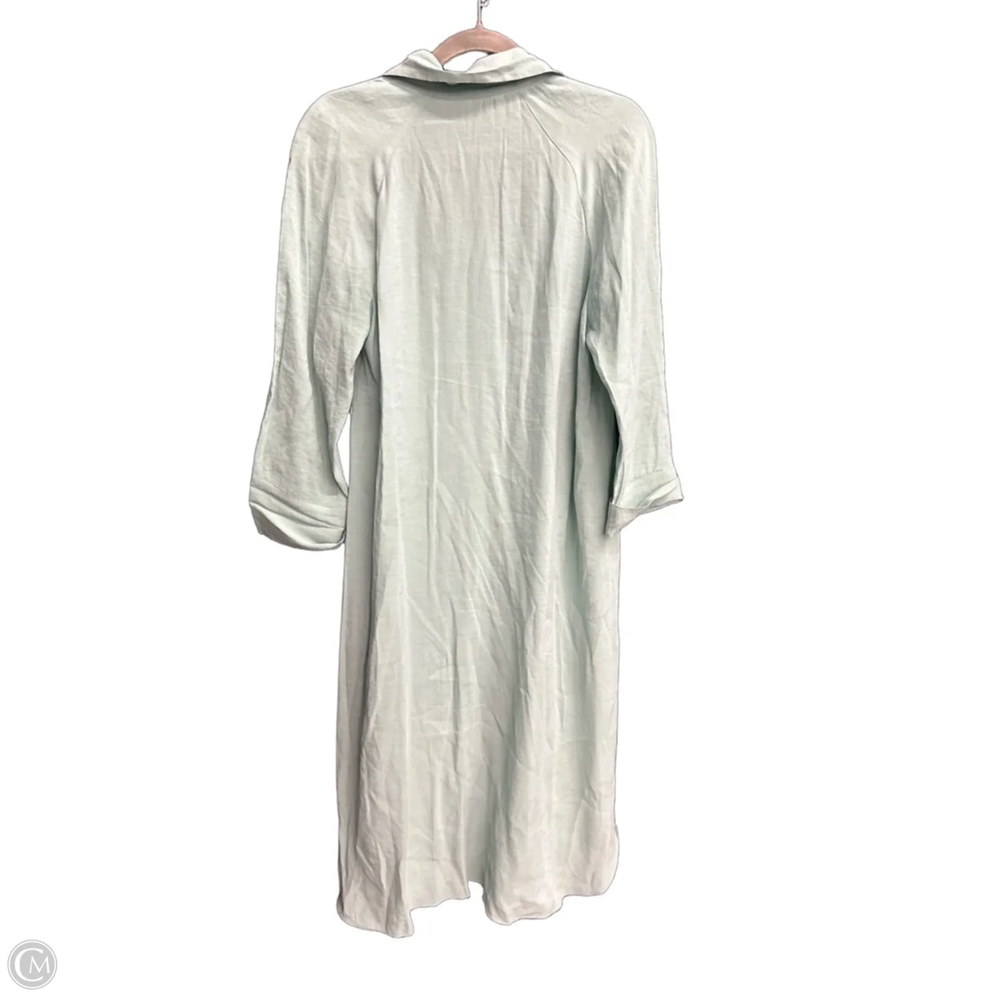 Dress Casual Maxi By Zara In Green, Size: S