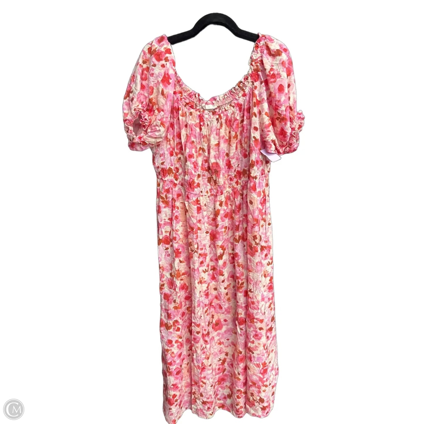 Dress Casual Maxi By H&m In Floral Print, Size: 2x