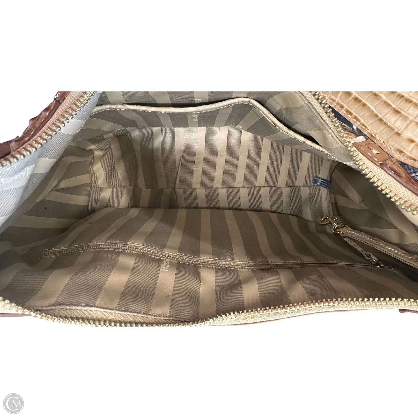 Handbag Designer By Brahmin, Size: Medium