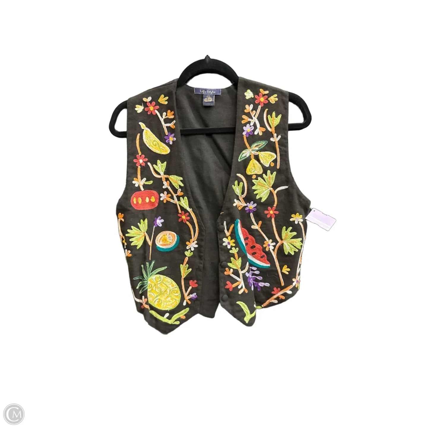 Vest Other By Life Style Fashions Inc In Black, Size: S