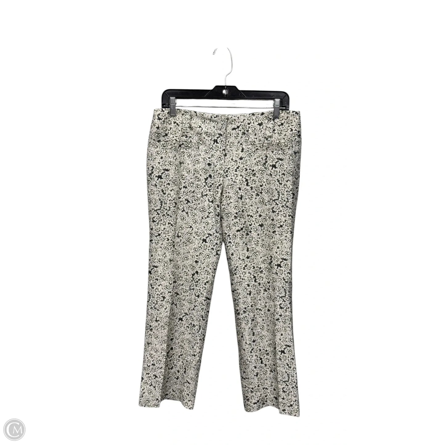 Pants Designer By Tory Burch In Floral Print, Size: 4