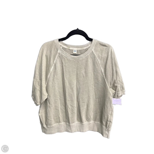 Top Short Sleeve By Old Navy In Green, Size: M