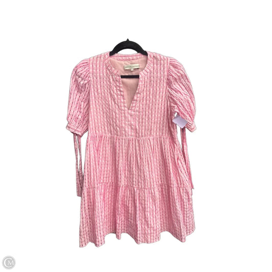 Dress Casual Short By English Factory In Pink, Size: S