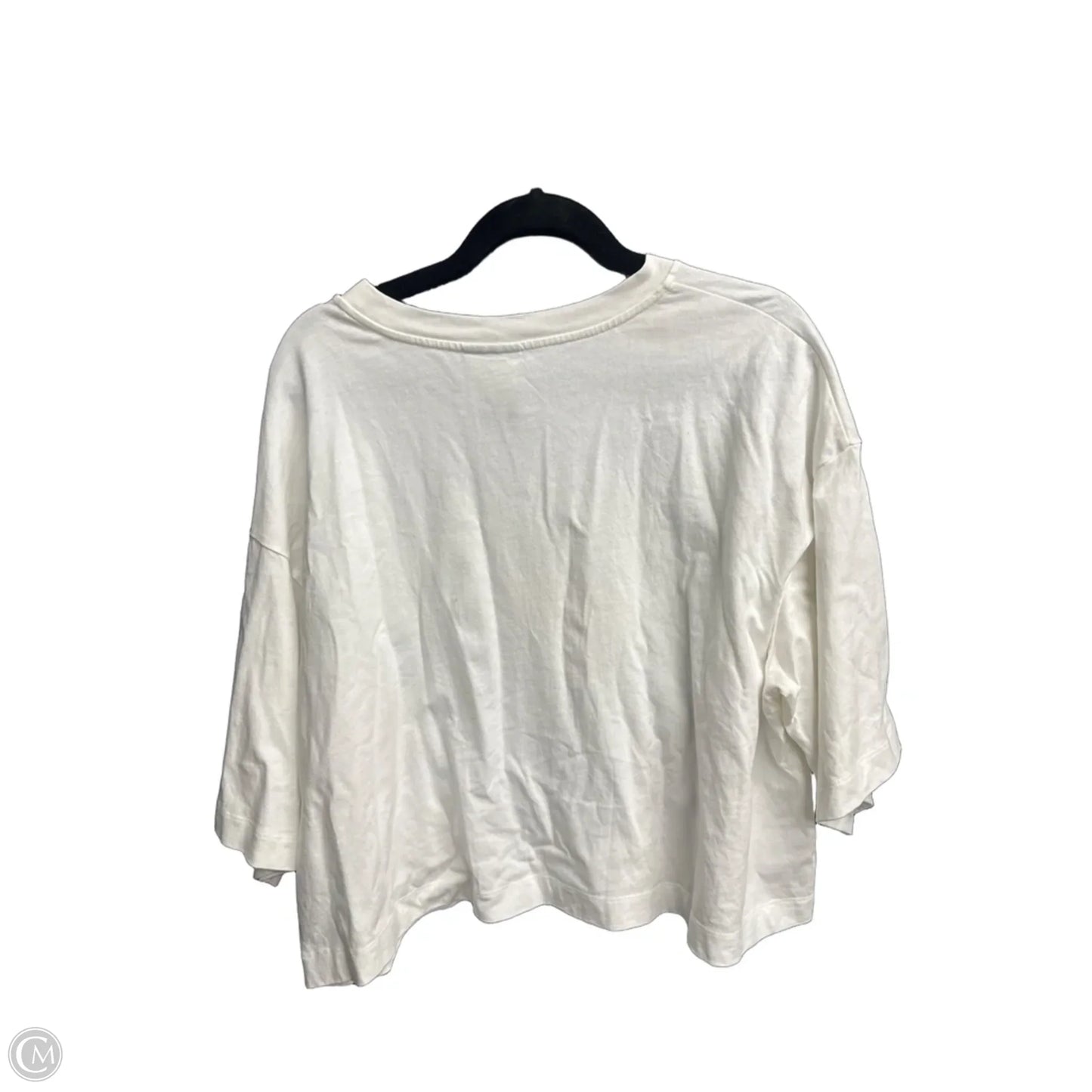 Top Short Sleeve By Farm Rio In White, Size: Xl