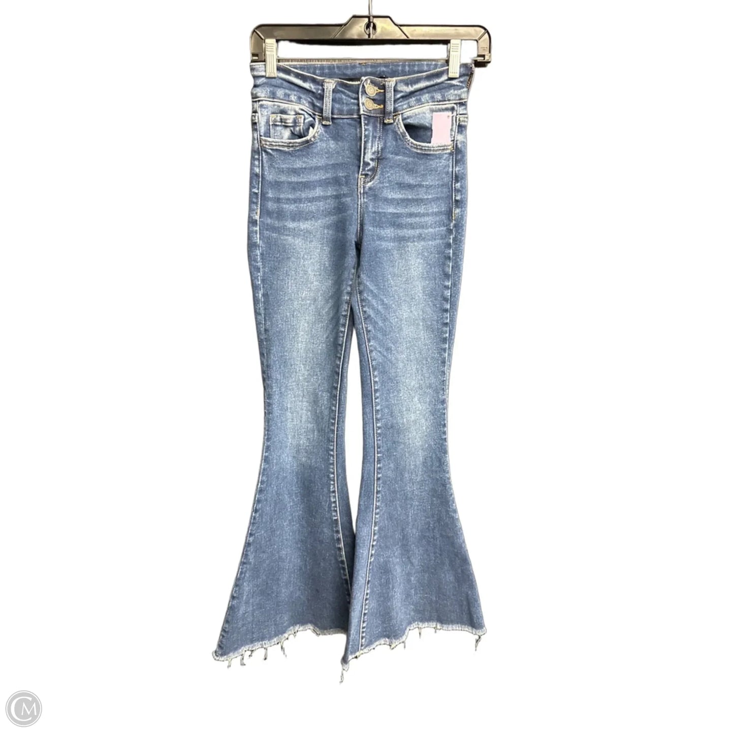 Jeans Boot Cut By Flying Monkey In Blue Denim, Size: 0