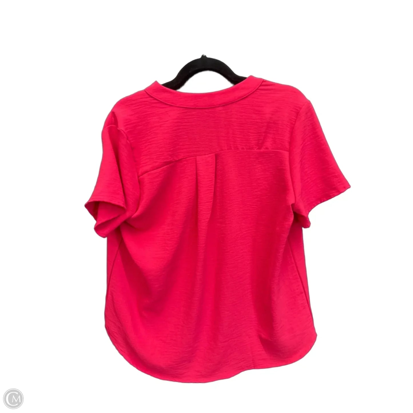 Top Short Sleeve By Entro In Pink, Size: M