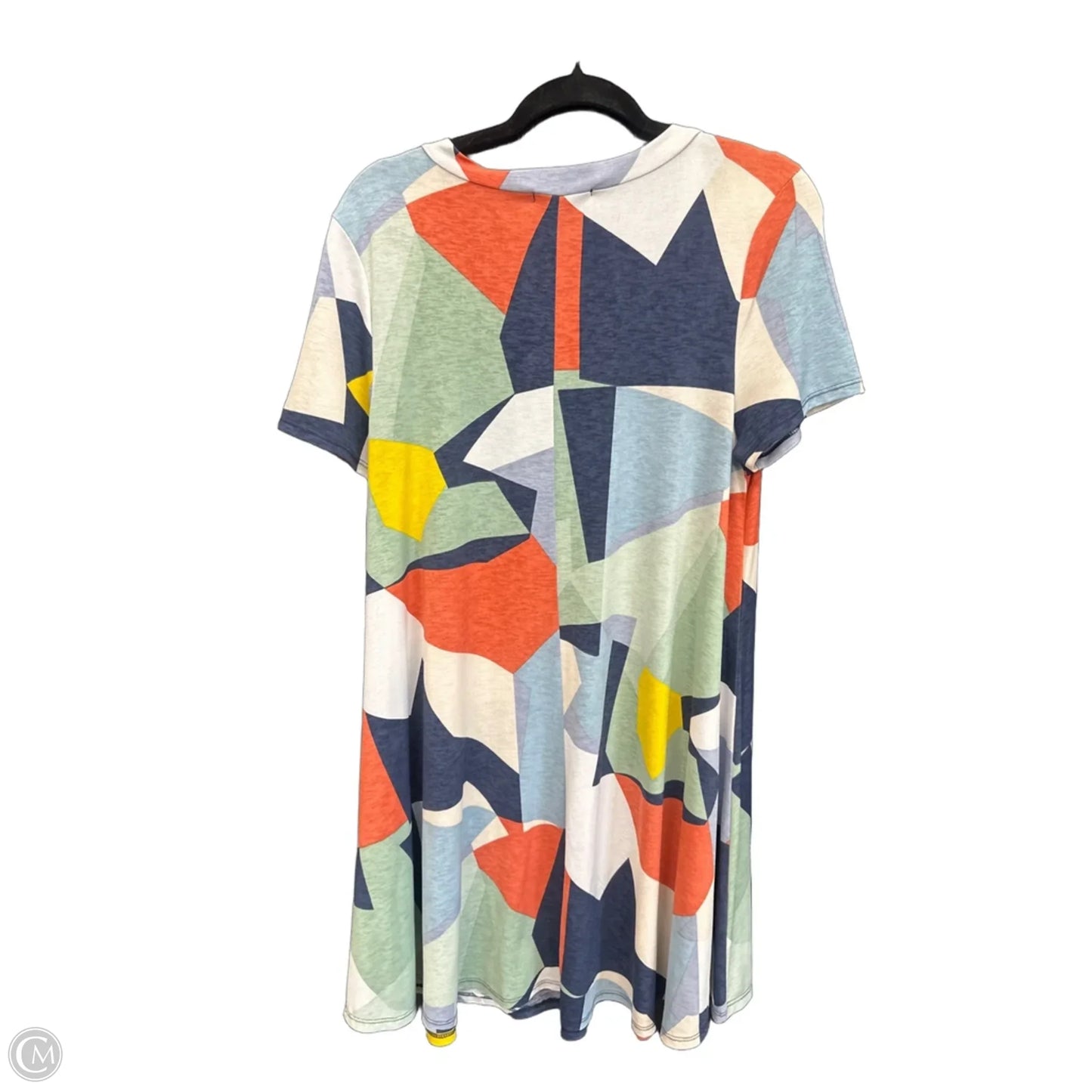 Dress Casual Short By Entro In Geometric Pattern, Size: M