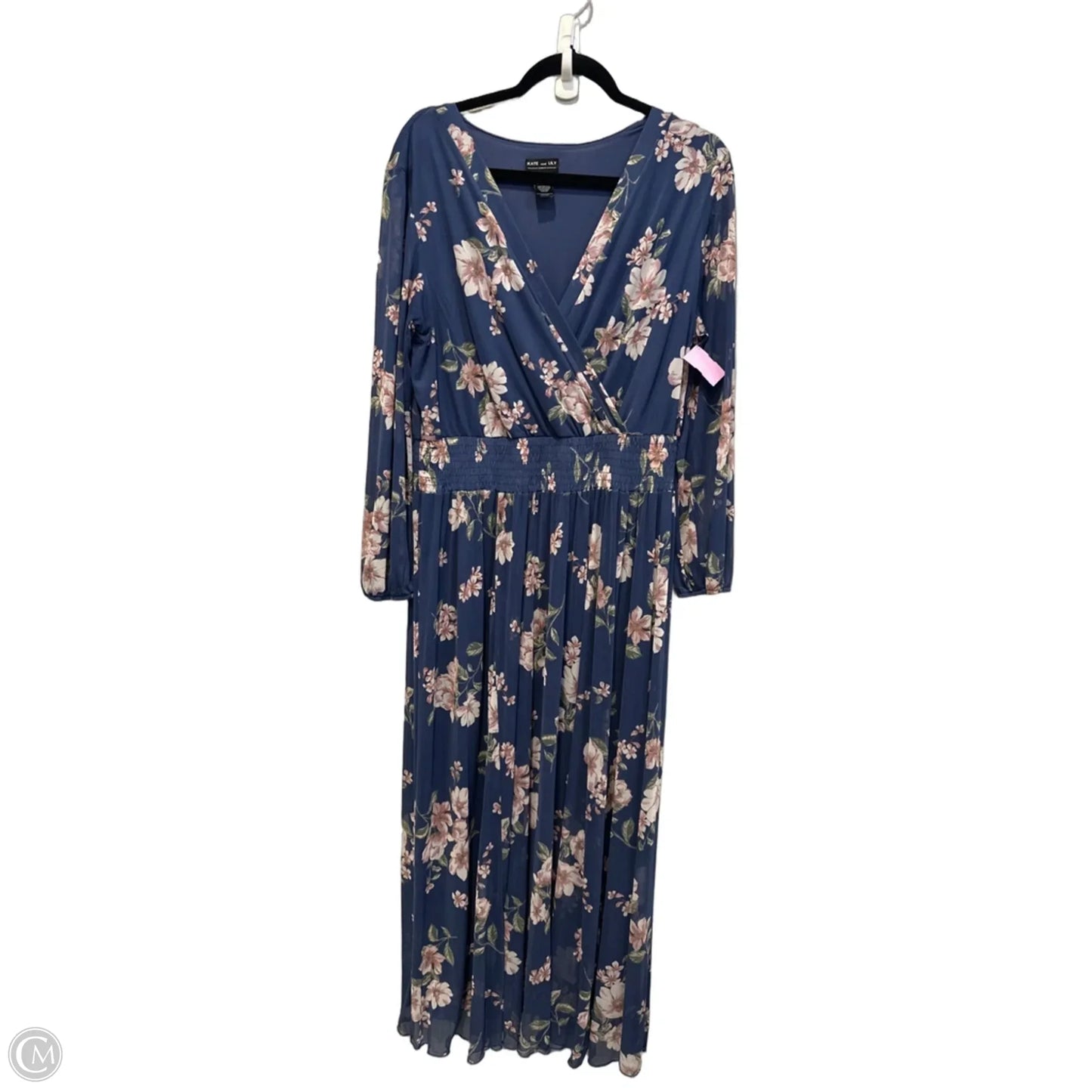 Dress Casual Maxi By Kate And Lily In Floral Print, Size: Xl