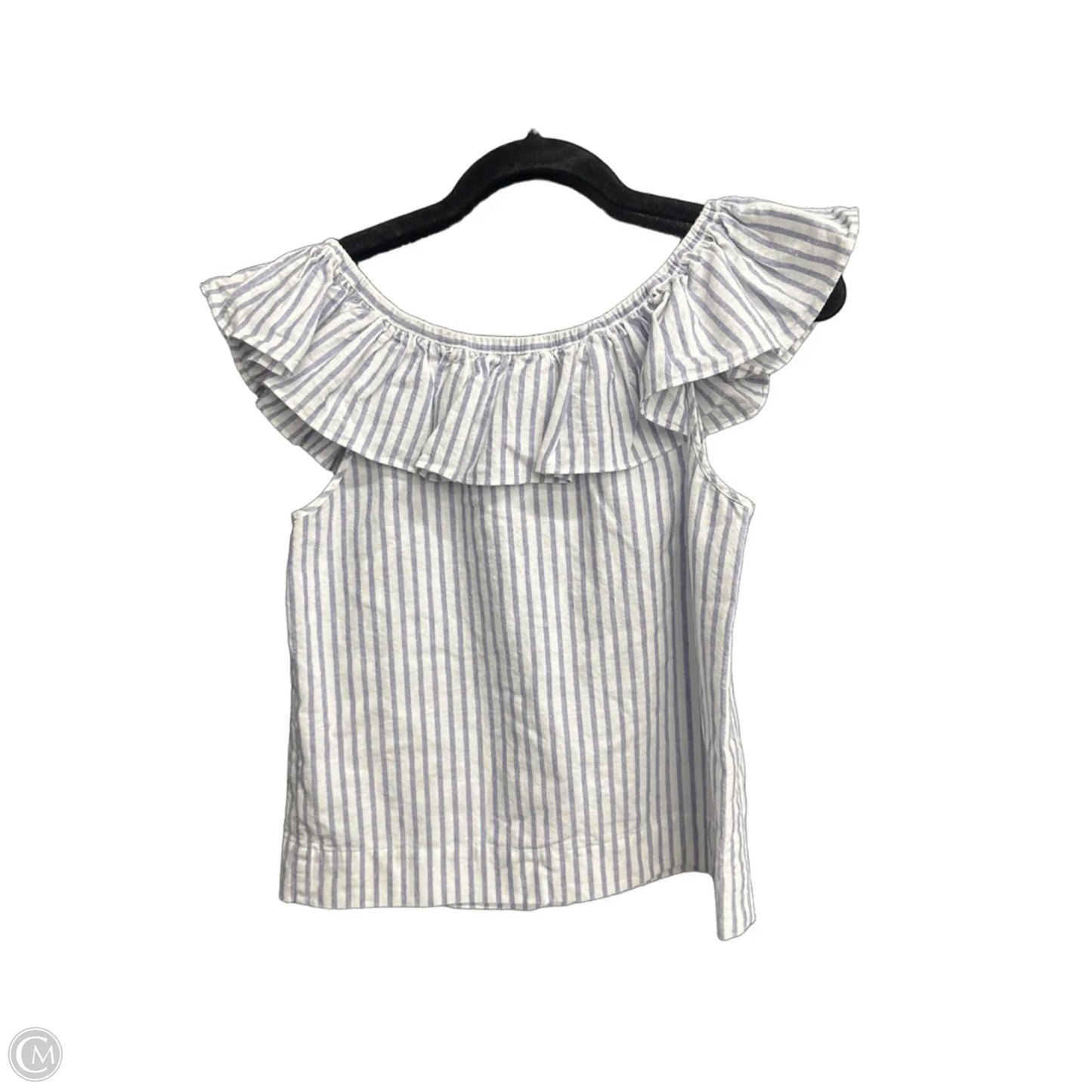 Top Sleeveless Designer By Rebecca Minkoff In Striped Pattern, Size: S