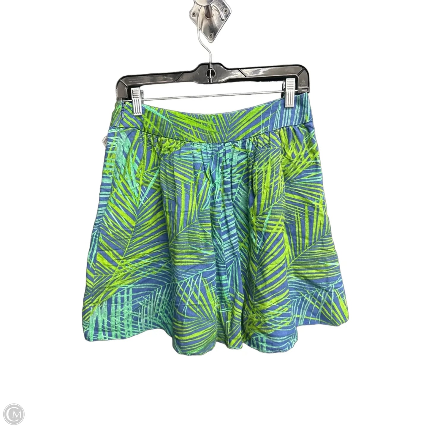 Skirt Mini & Short By Banana Republic In Tropical Print, Size: 4