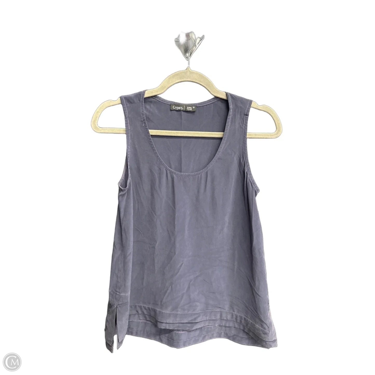 Top Sleeveless By Clothes Mentor In Navy, Size: Xs
