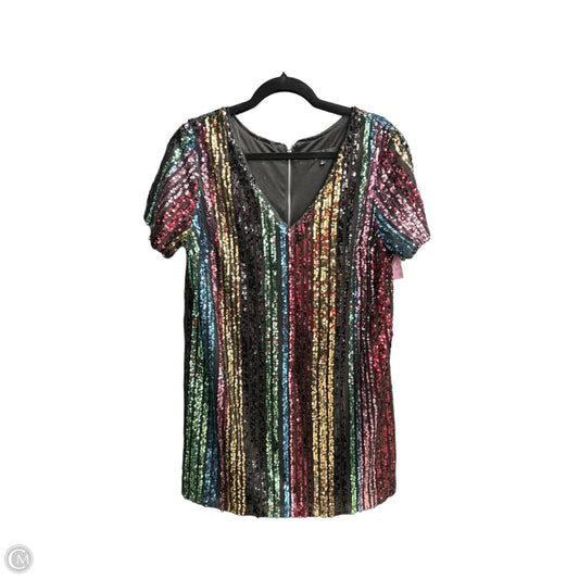 Dress Casual Short By Lulus In Multi-colored, Size: L