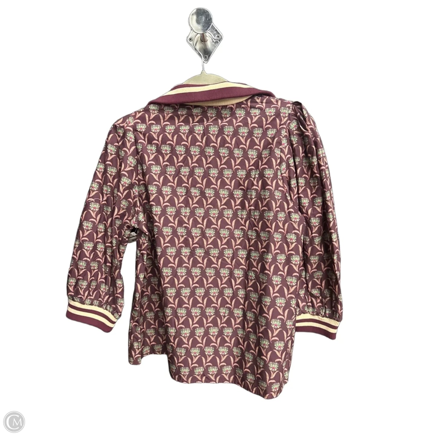 Top Short Sleeve By Entro In Floral Print, Size: S