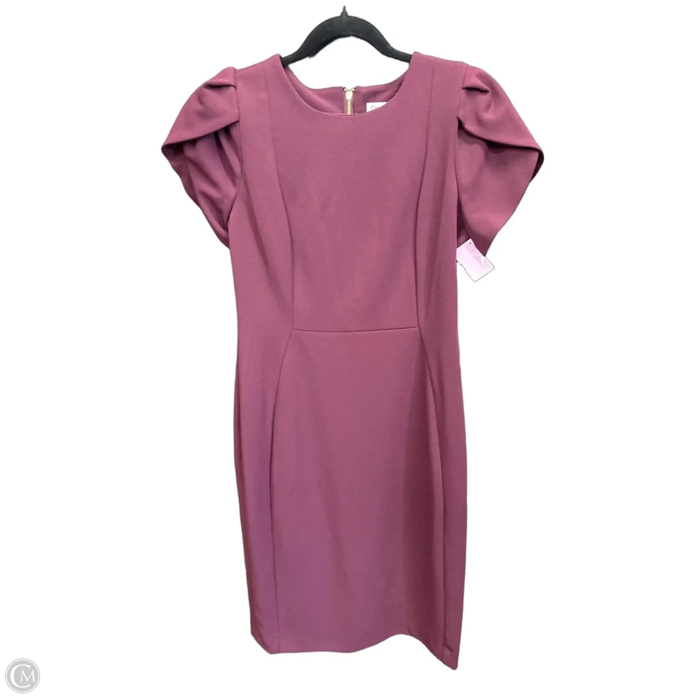 Dress Work By Calvin Klein In Blue, Size: M