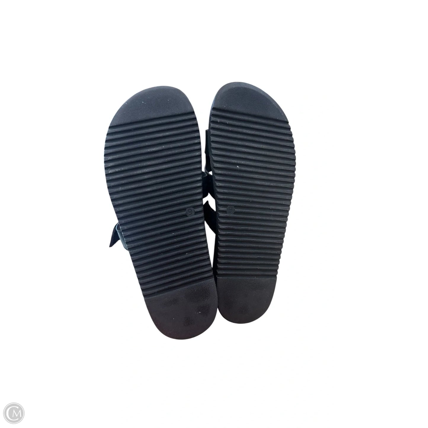 Sandals Flats By Steve Madden In Black, Size: 9