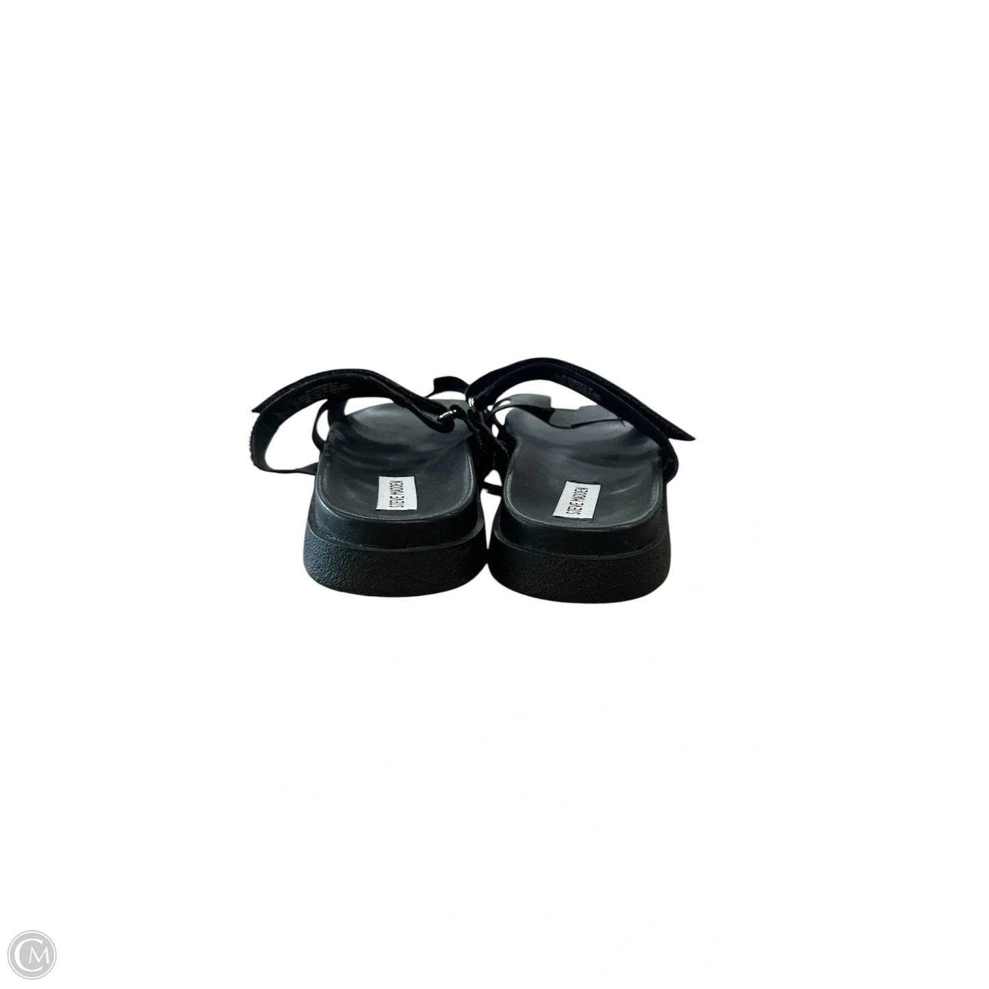 Sandals Flats By Steve Madden In Black, Size: 9