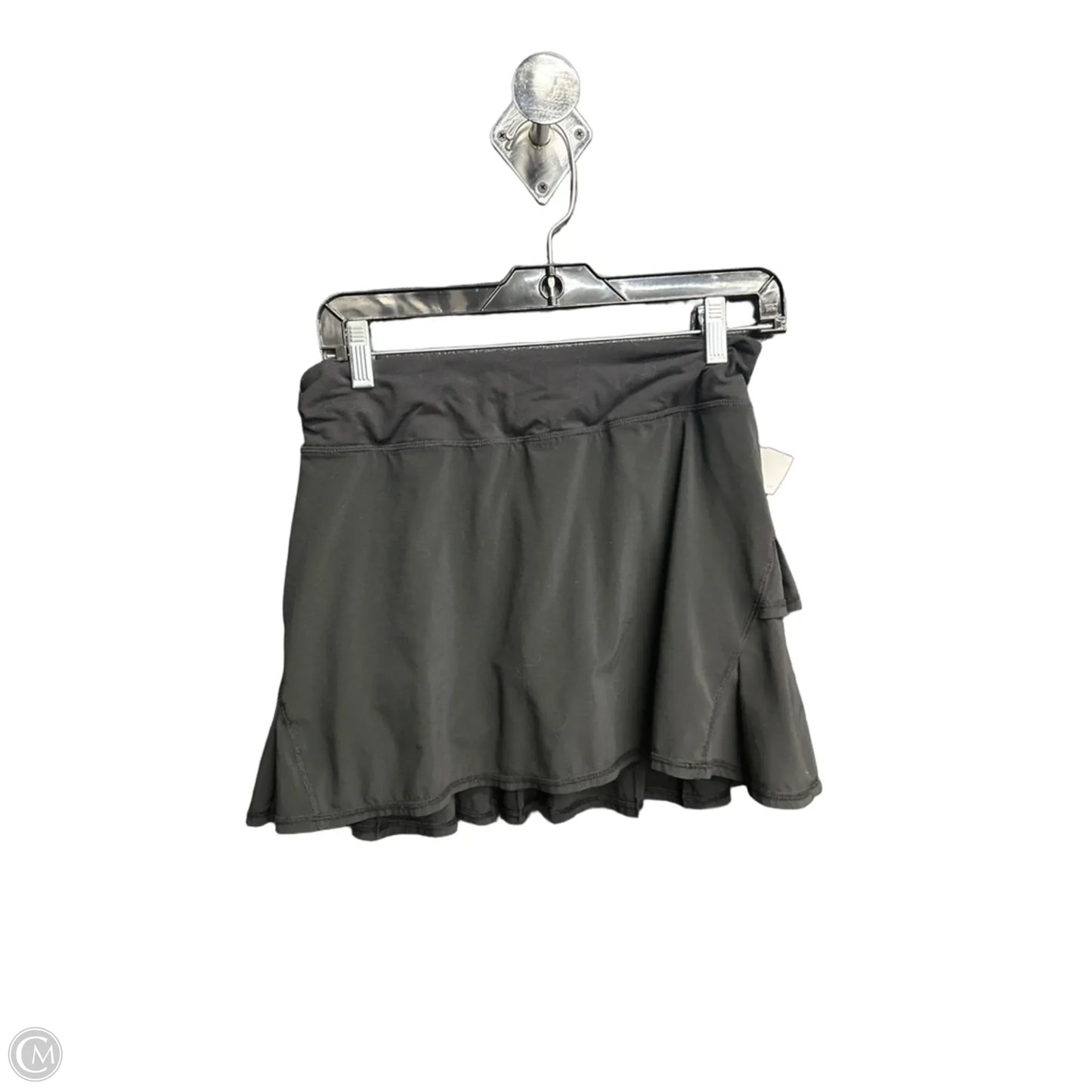 Athletic Skort By Lululemon In Black, Size: S