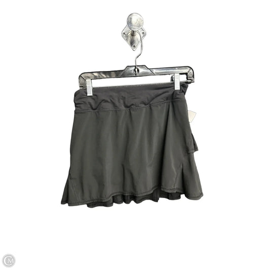 Athletic Skort By Lululemon In Black, Size: S