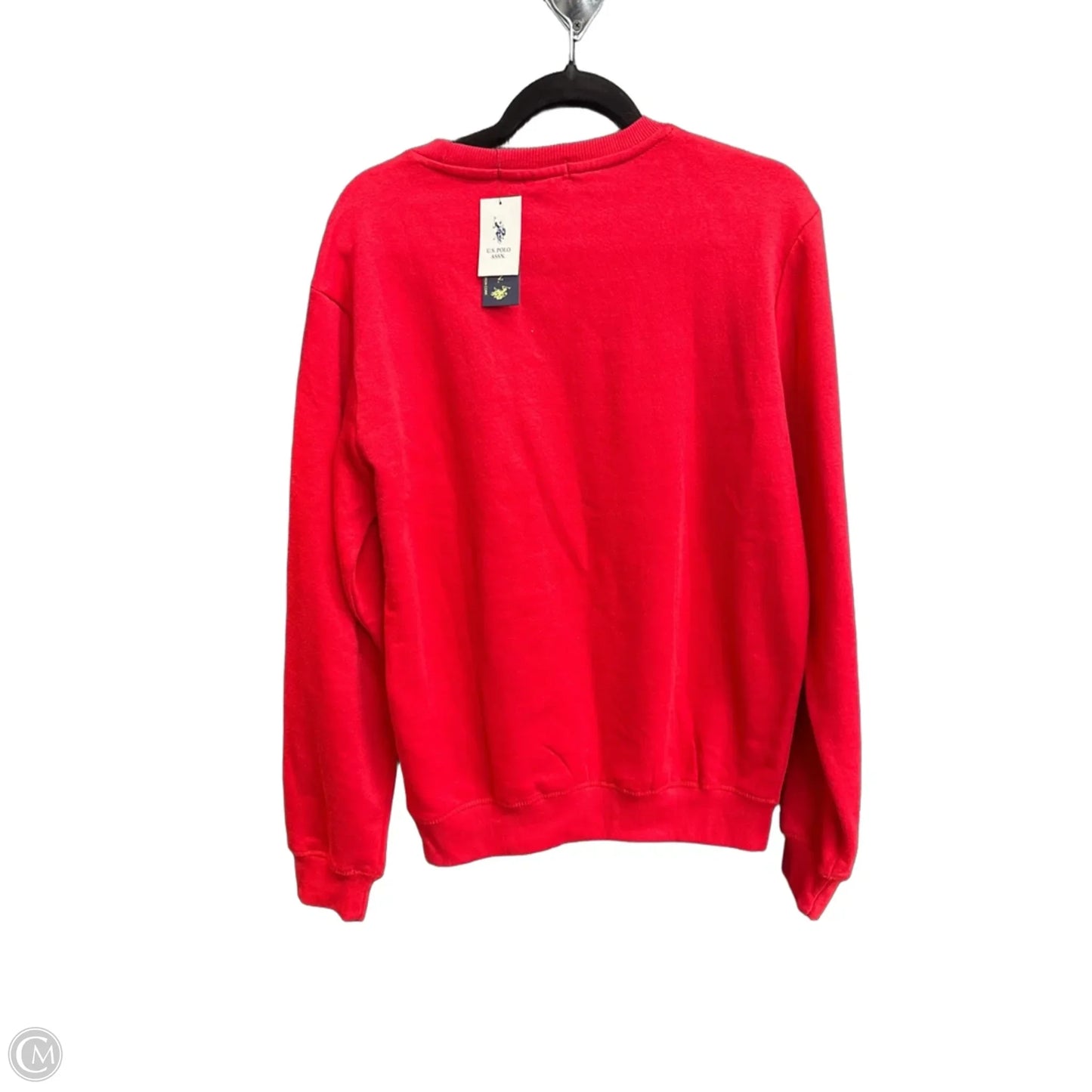 Sweatshirt Crewneck By Us Polo Assoc In Red, Size: M