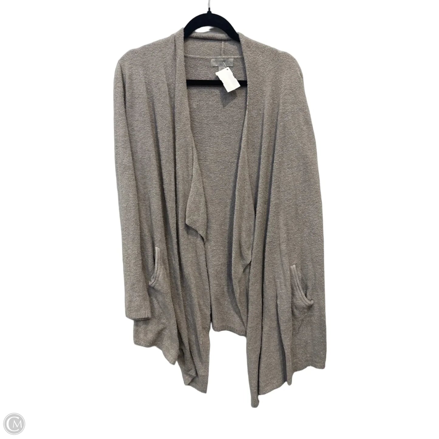 Sweater Cardigan By Barefoot Dreams In Grey, Size: S