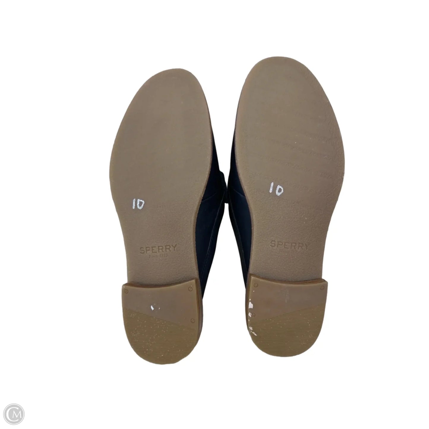 Shoes Flats By Sperry In Black & Brown, Size: 7