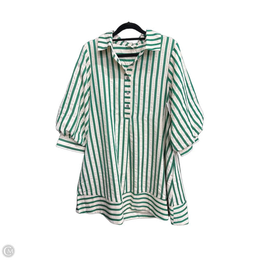 Dress Casual Short By Entro In Striped Pattern, Size: S