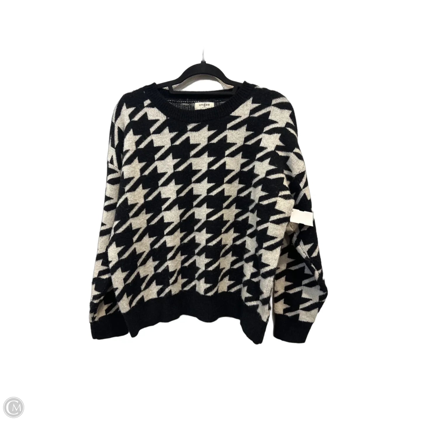 Sweater By Umgee In Plaid Pattern, Size: M