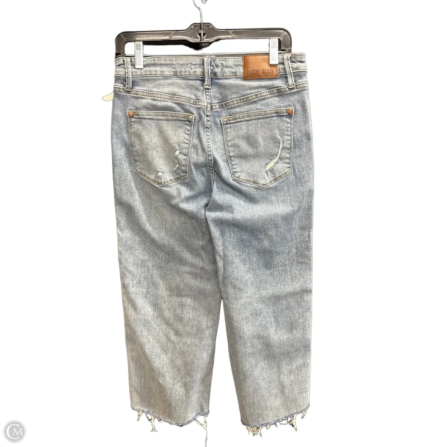 Jeans Wide Leg By Judy Blue In Blue Denim, Size: 8