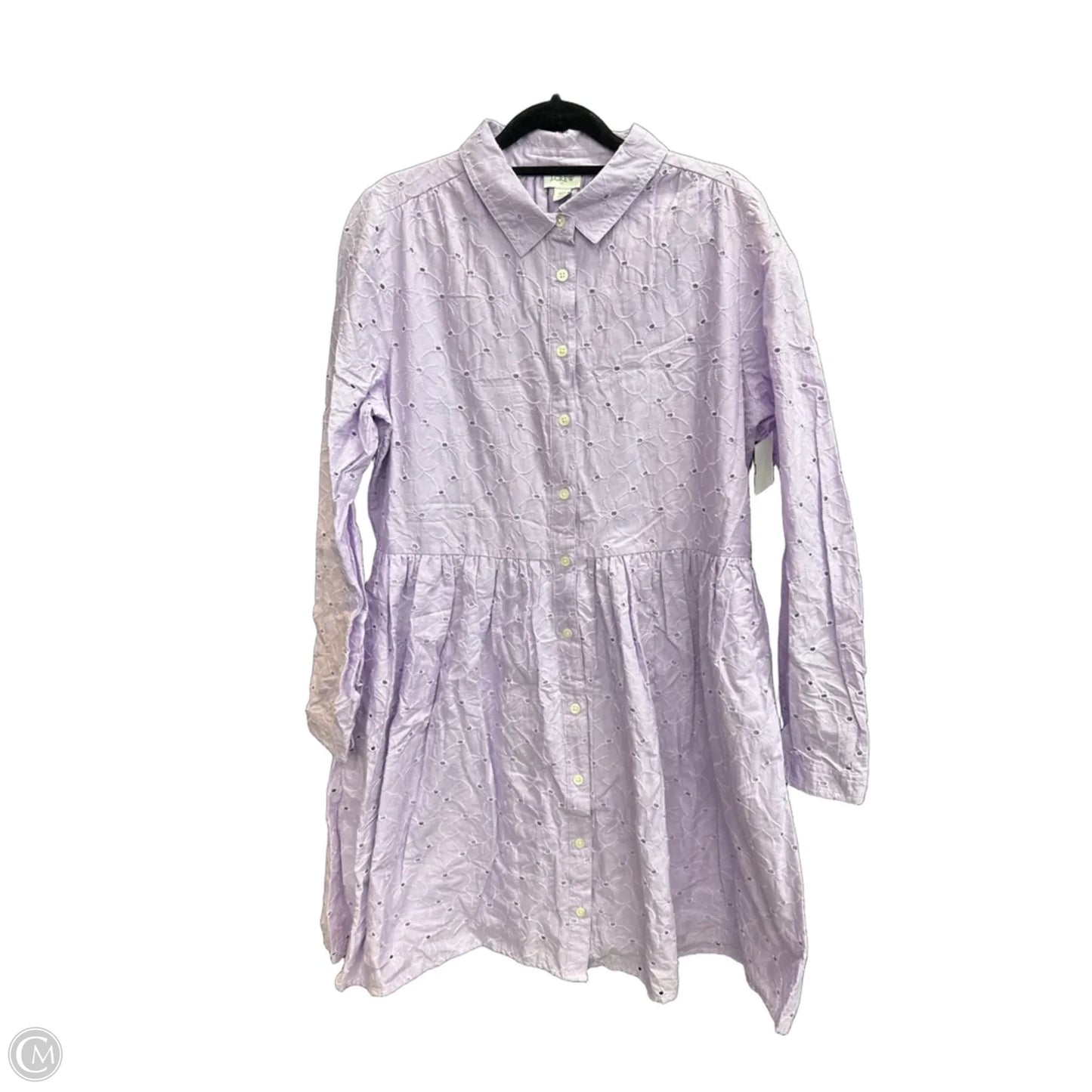 Dress Casual Short By J. Crew In Purple, Size: M