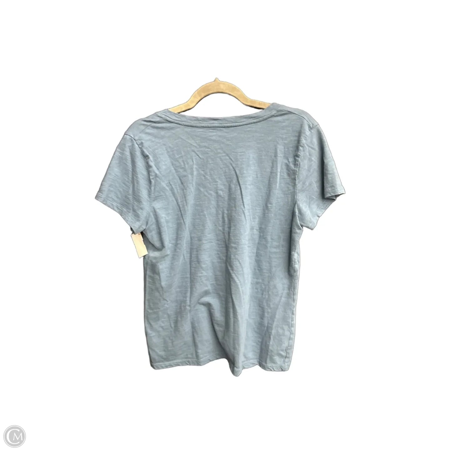 Top Short Sleeve Basic By Universal Thread In Blue, Size: M