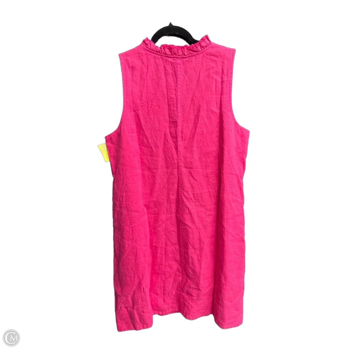 Dress Casual Midi By Tommy Hilfiger In Pink, Size: L