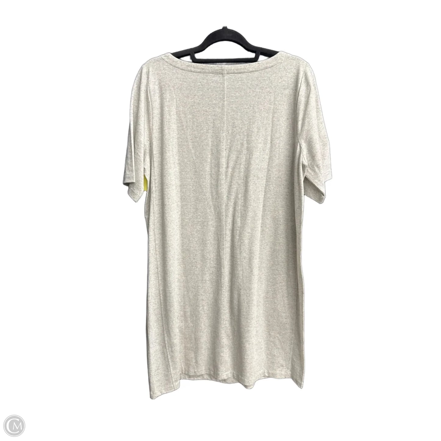 Dress Casual Midi By Eileen Fisher In Grey, Size: M