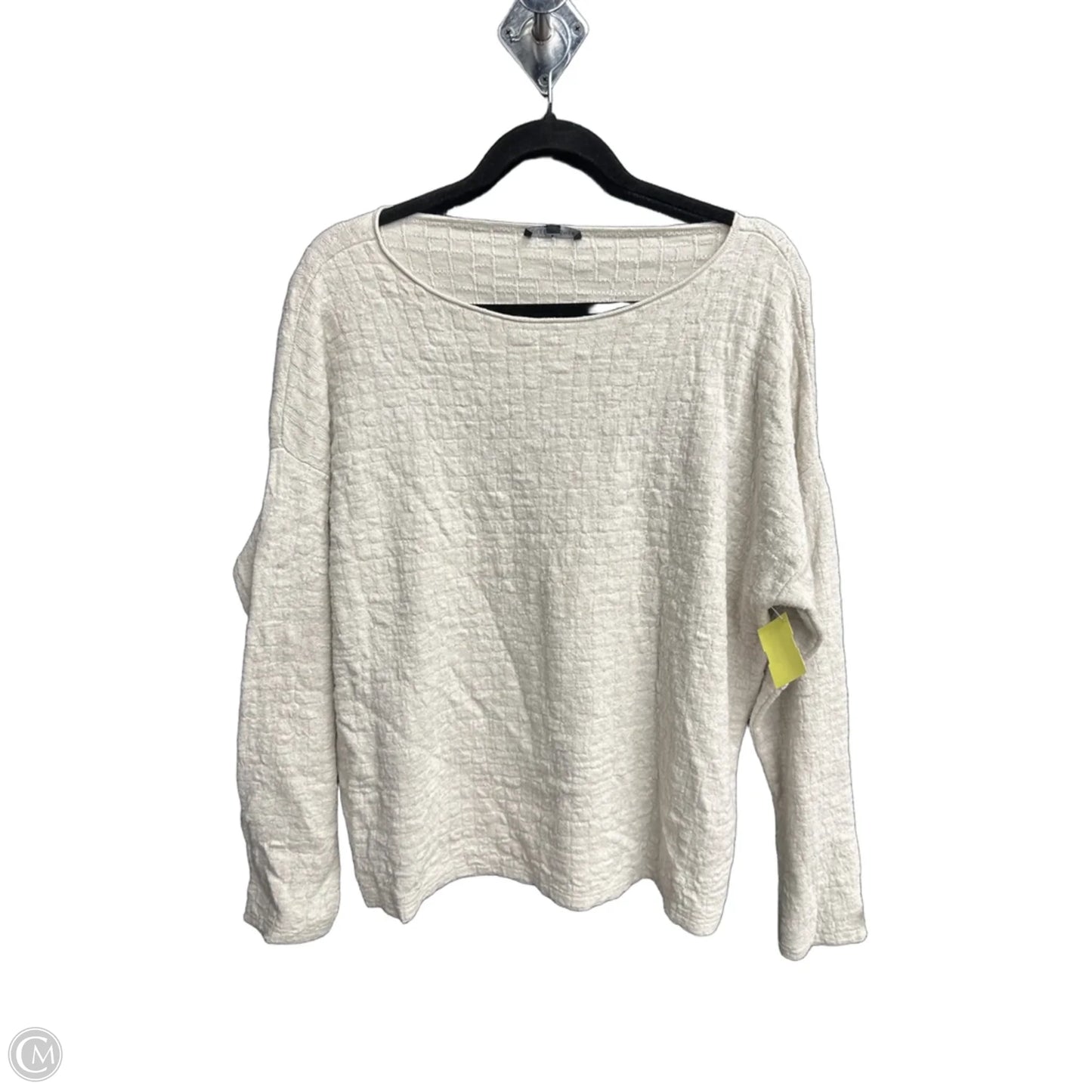 Sweater By Eileen Fisher In Ivory, Size: M