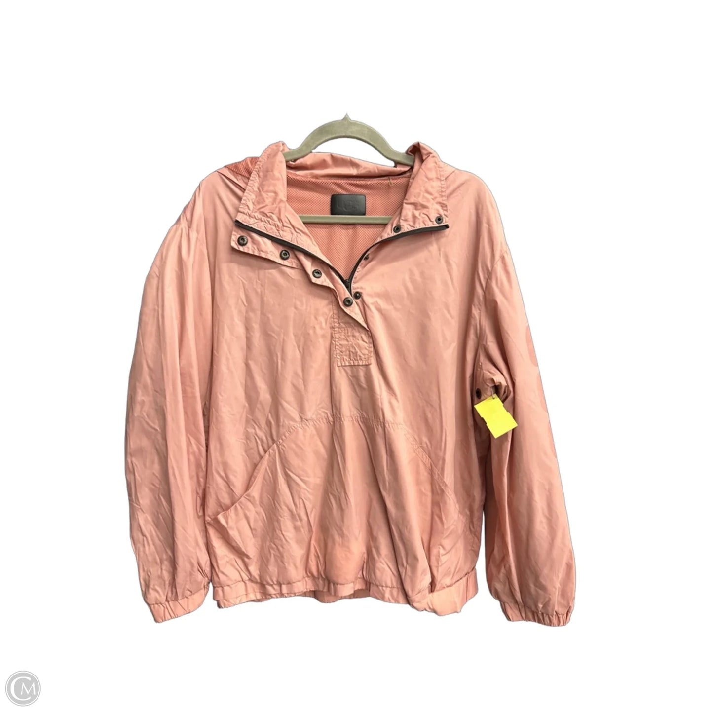 Coat Designer By Ugg In Pink, Size: M