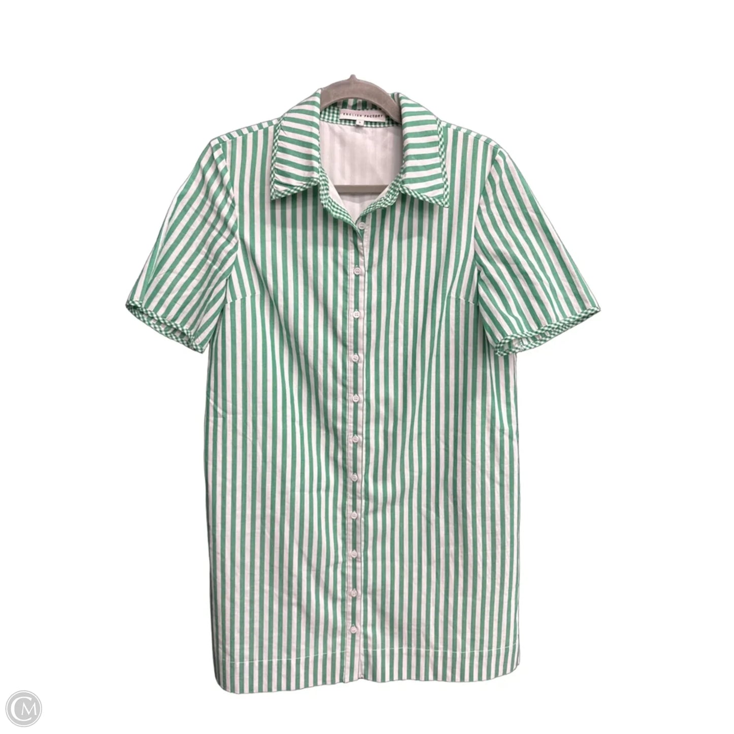 Dress Casual Short By English Factory In Striped Pattern, Size: S