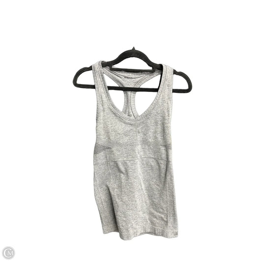 Athletic Tank Top By New Balance In Grey, Size: S