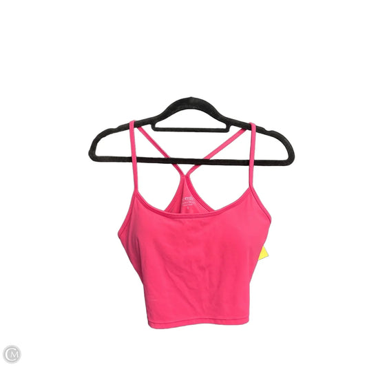 Athletic Bra By Comfrt In Pink, Size: S