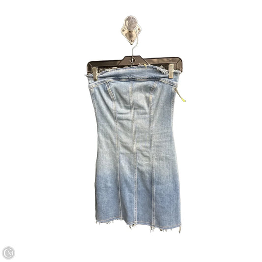 Dress Casual Short By Good American In Blue Denim, Size: Xs