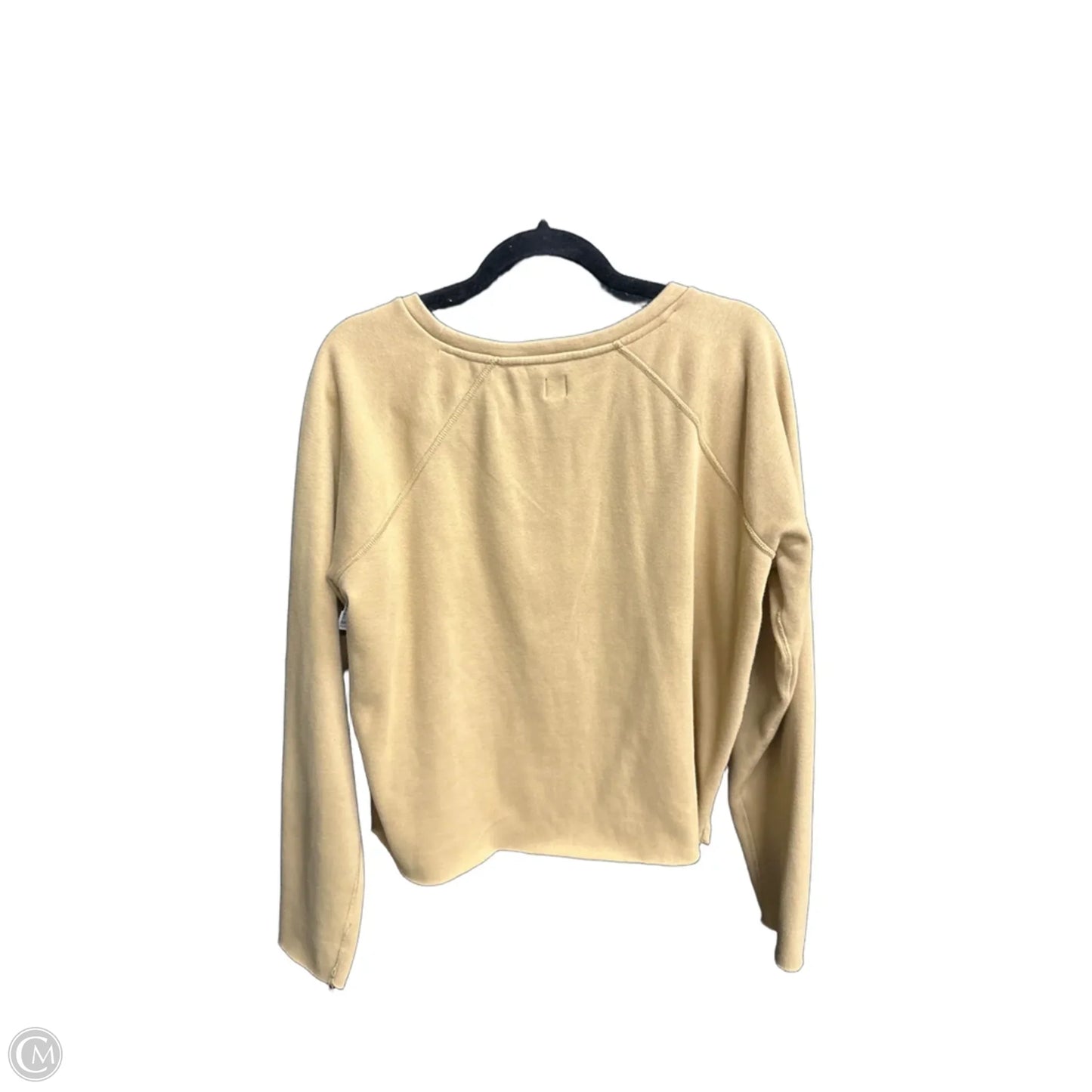 Sweatshirt Crewneck By Gap In Beige, Size: S