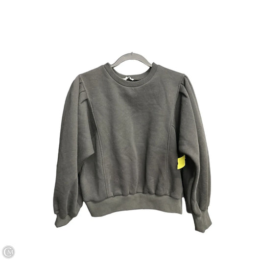 Sweatshirt Crewneck By Hyfve In Black, Size: S